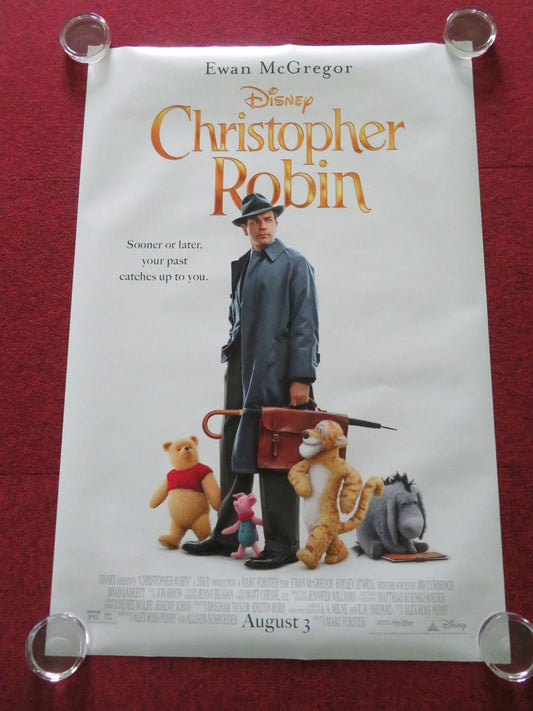 CHRISTOPHER ROBIN US ONE SHEET ROLLED POSTER DISNEY EWAN MCGREGOR H. ATWELL 2018 Movie posters