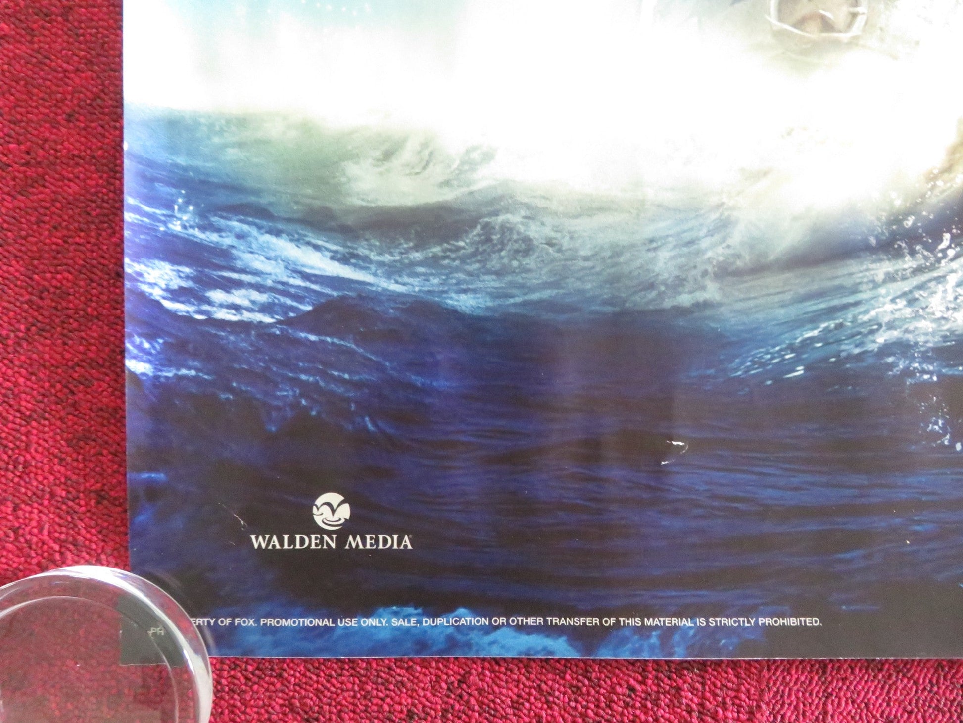 CHRONICLES OF NARNIA: THE VOYAGE OF THE DAWN... - B UK QUAD ROLLED POSTER 2010 Movie posters