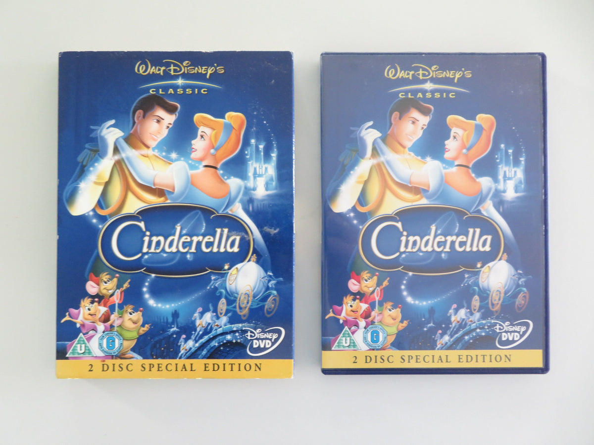 Cinderella - 2 disc Special Edition (DVD) Ilene Woods E. Audley 1950 Region 2 Movie posters