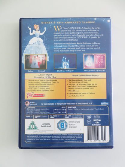 Cinderella - 2 disc Special Edition (DVD) Ilene Woods E. Audley 1950 Region 2 Movie posters