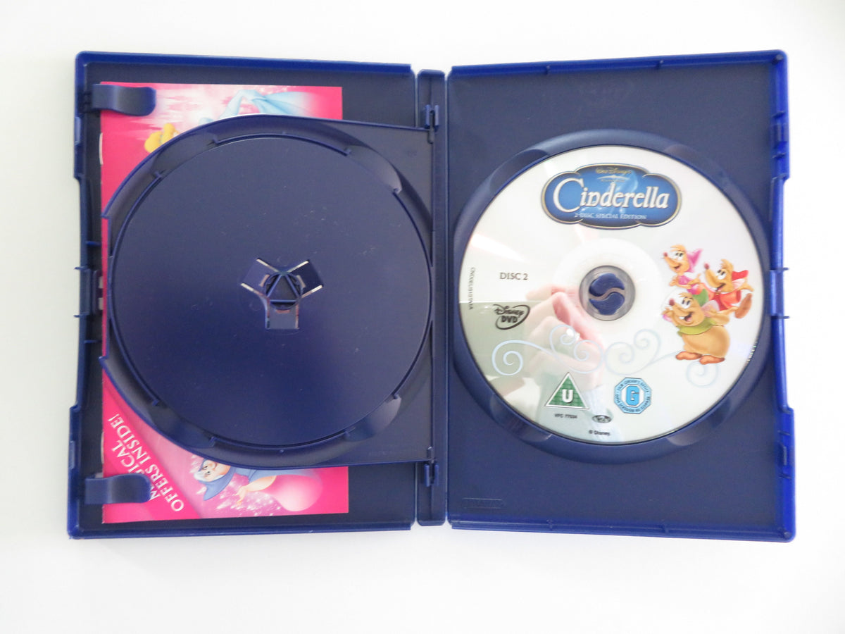 Cinderella - 2 disc Special Edition (DVD) Ilene Woods E. Audley 1950 Region 2 Movie posters