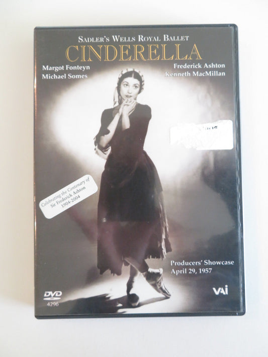 CINDERELLA (DVD) MARGOT FONTEYN MICHAEL SOMES 1957 REGION 0 Rendezvous Cinema Movie posters