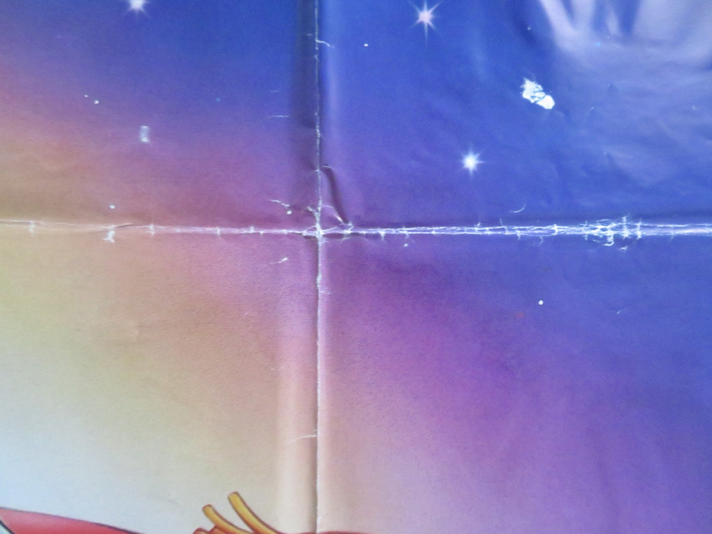 CINDERELLA UK QUAD ROLLED POSTER DISNEY ILENE WOODS ELEANOR AUDLEY R1991 Rendezvous Cinema Movie posters