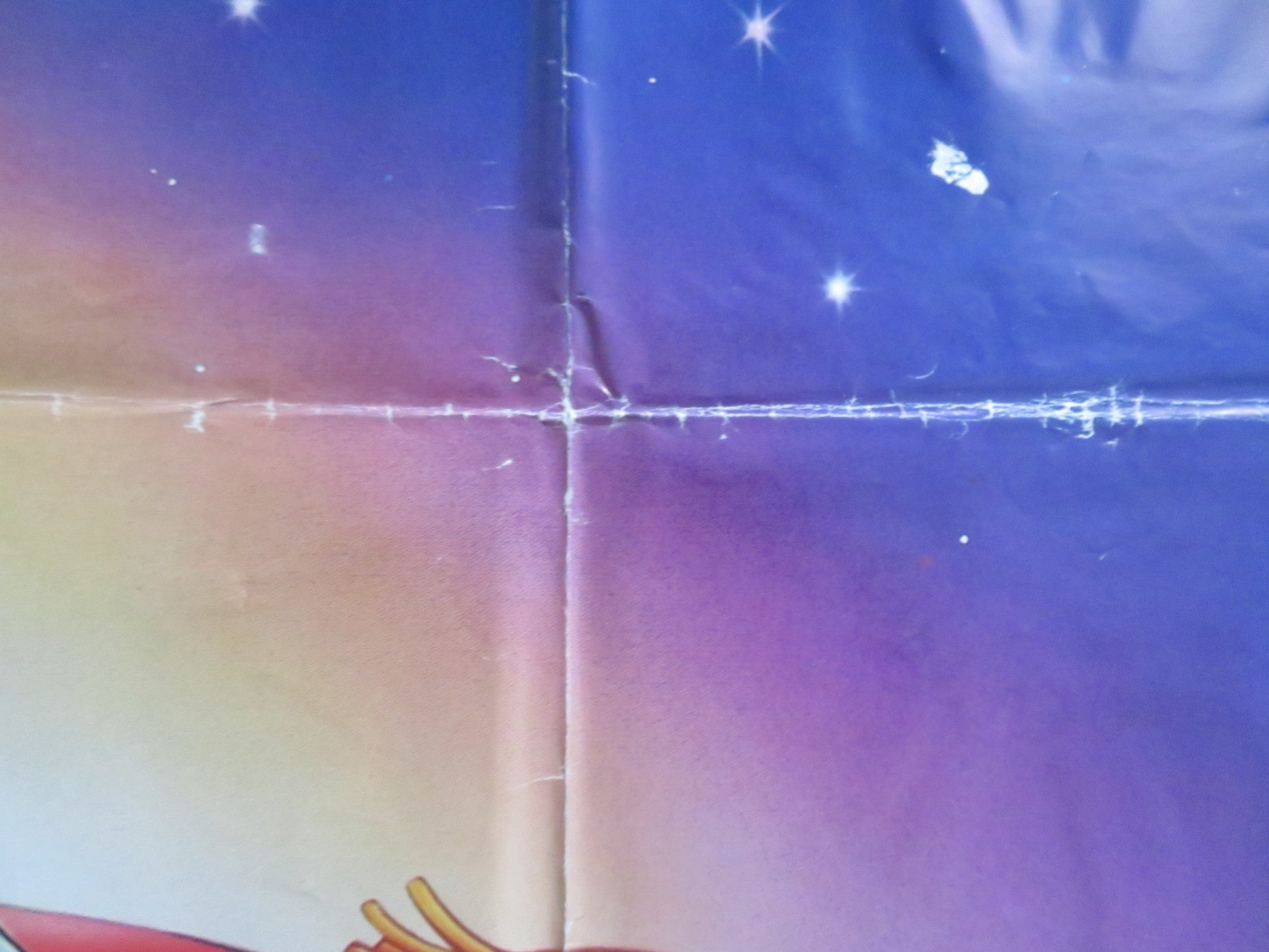 CINDERELLA UK QUAD ROLLED POSTER DISNEY ILENE WOODS ELEANOR AUDLEY R1991 Rendezvous Cinema Movie posters