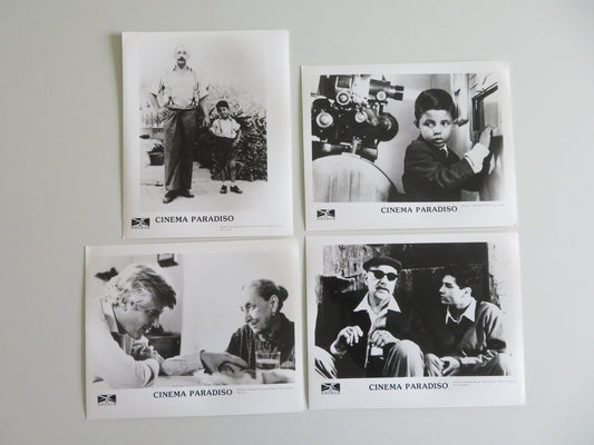 CINEMA PARADISO MOVIE STILL PHOTO LOT OF 4 PHILIPPE NOIRET SALVATORE CASCIO 1988 - Rendezvous Cinema