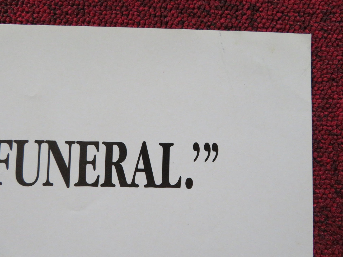 CIRCLE OF FRIENDS VHS VIDEO POSTER CHRIS O'DONNELL MINNIE DRIVER 1995 Rendezvous Cinema Movie posters