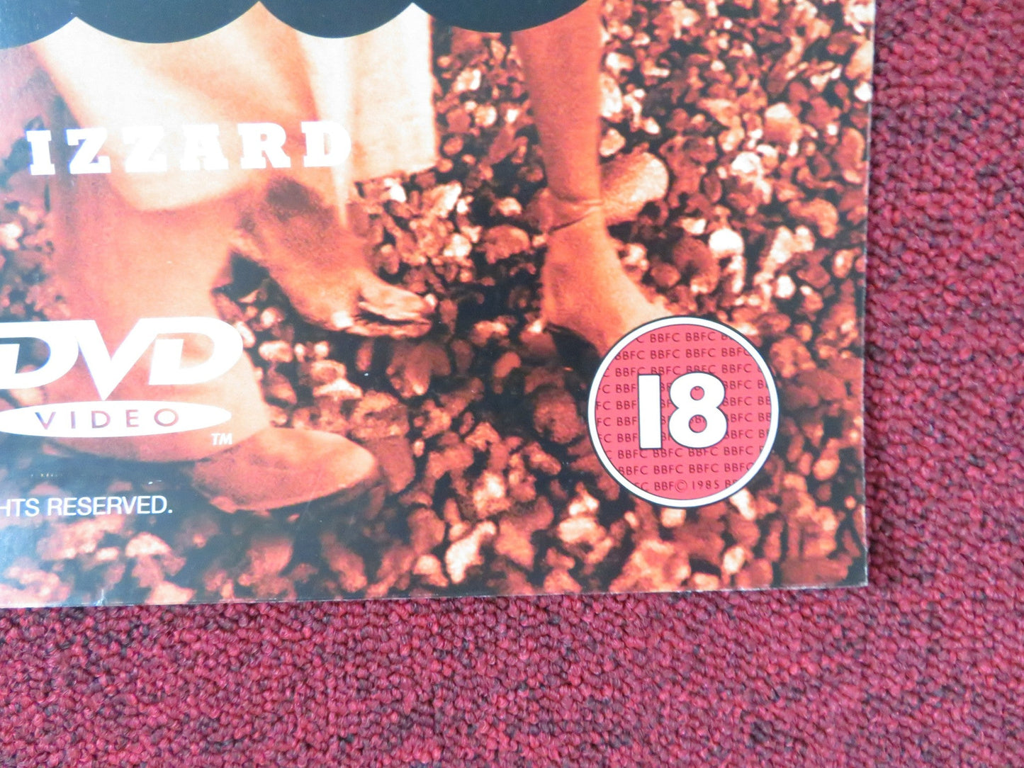 CIRCUS VHS VIDEO POSTER JOHN HANNAH FAMKE JANSSEN 2000 Rendezvous Cinema Movie posters