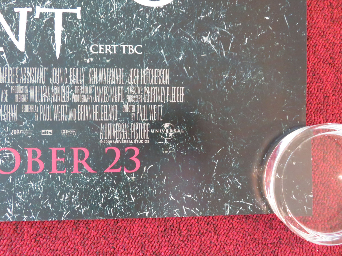 Cirque du Freak: The Vampire's Assistant UK Quad Rolled Poster J. C. Reilly 2009 Movie posters
