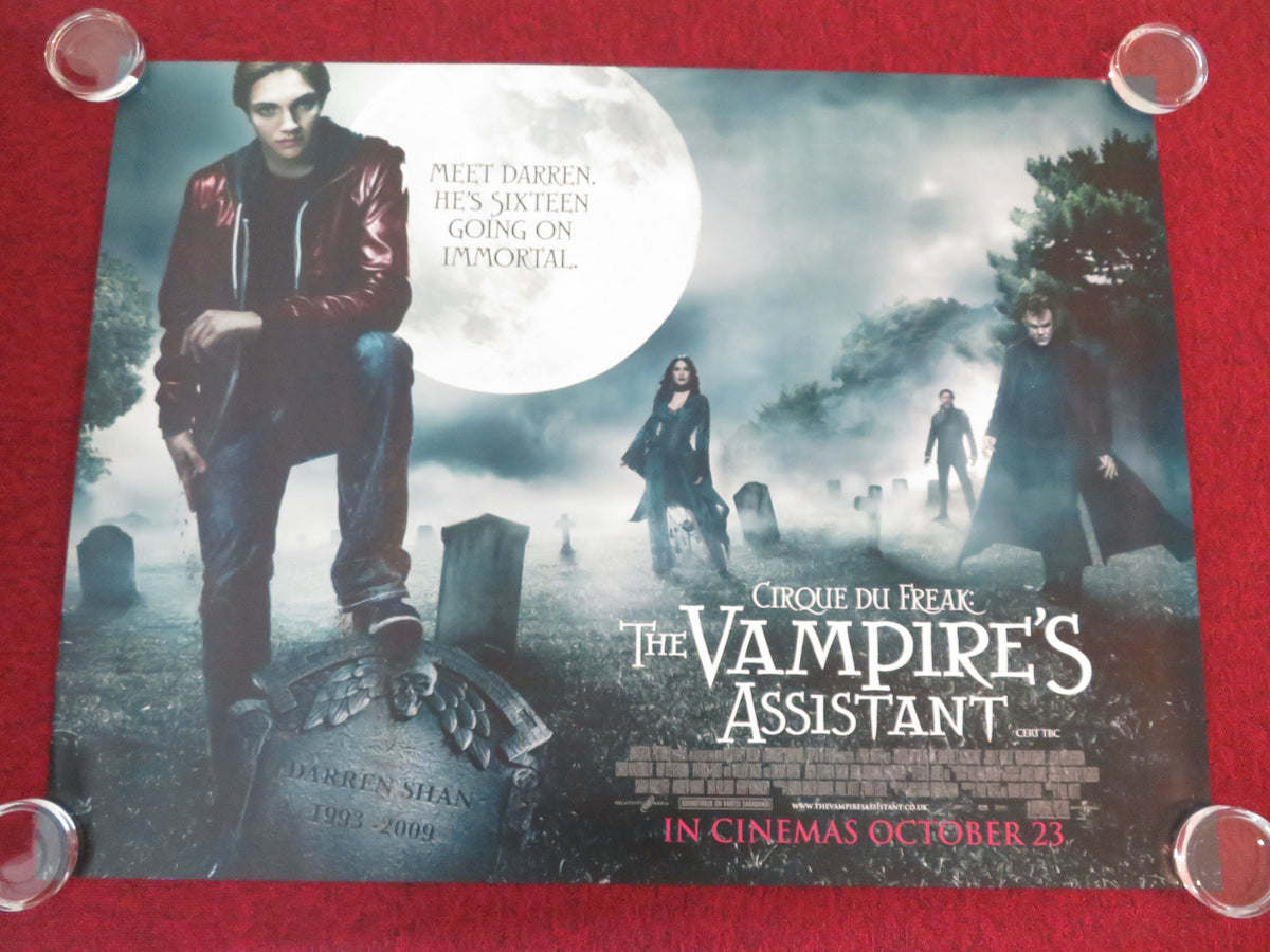 Cirque du Freak: The Vampire's Assistant UK Quad Rolled Poster J. C. Reilly 2009 Movie posters