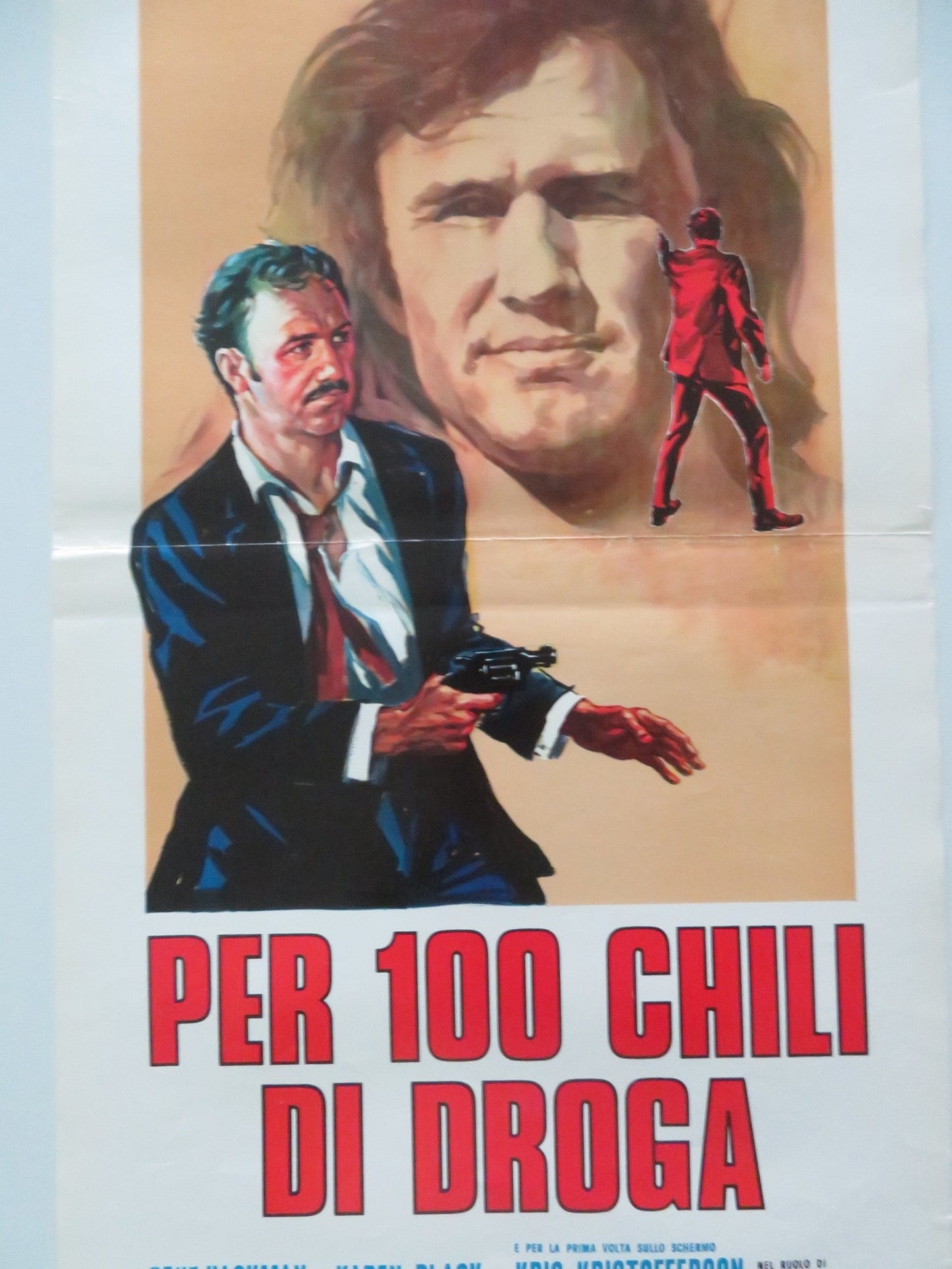 CISCO PIKE ITALIAN LOCANDINA POSTER GENE HACKMAN KRIS KRISTOFFERSON 1972 Movie posters