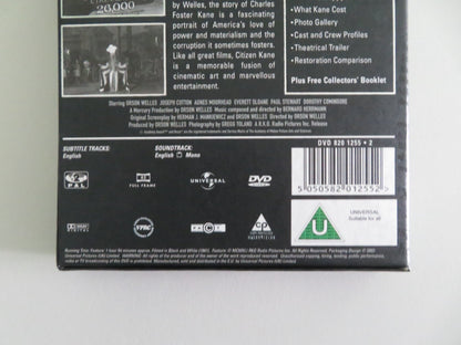 CITIZEN KANE - C SPECIAL EDITION (DVD) JOSEPH COTTEN ORSON WELLES 1941 REGION 2 Movie posters