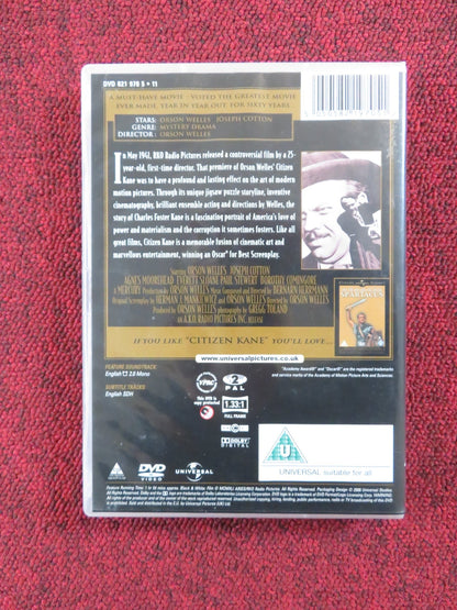 CITIZEN KANE (DVD) ORSON WELLES JOSEPH COTTEN 1941 REGION 2 Rendezvous Cinema Movie posters