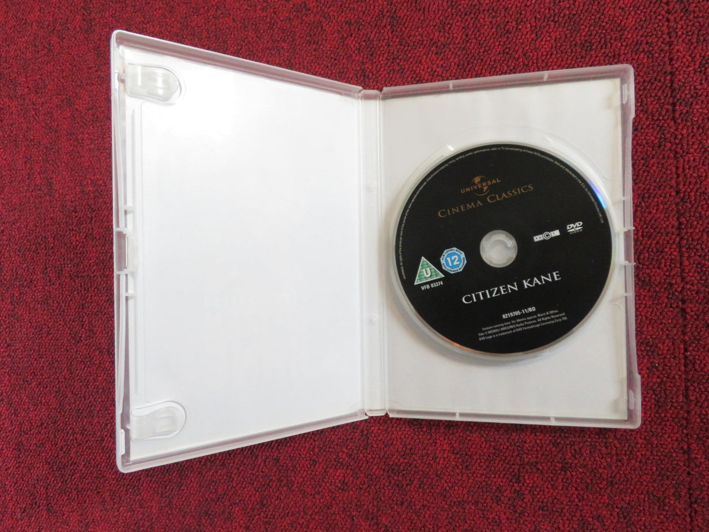 CITIZEN KANE (DVD) ORSON WELLES JOSEPH COTTEN 1941 REGION 2 Rendezvous Cinema Movie posters