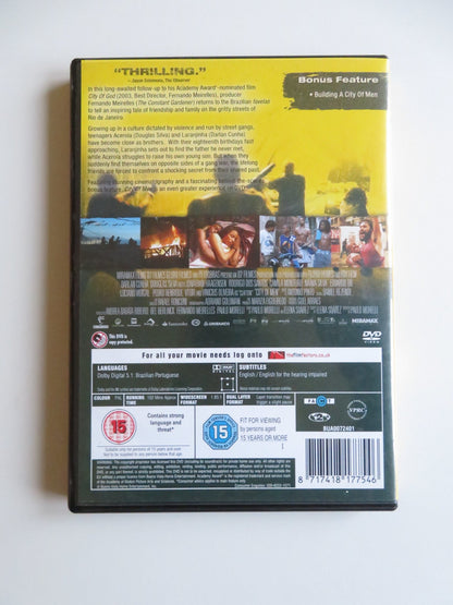 CITY OF MEN (DVD) DOUGLAS SILVA DARLAN CUNHA 2007 REGION 2 Movie posters