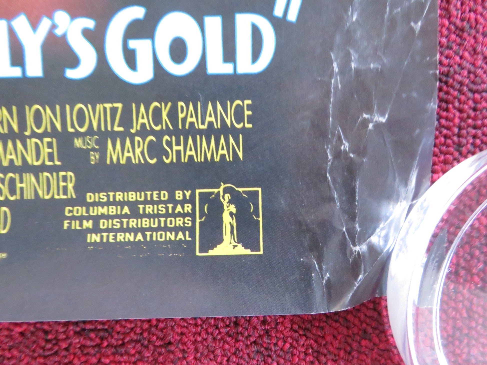 CITY SLICKERS II: THE LEGEND OF CURLY'S GOLD VHS VIDEO POSTER BILLY CRYSTAL 1994 Rendezvous Cinema Movie posters
