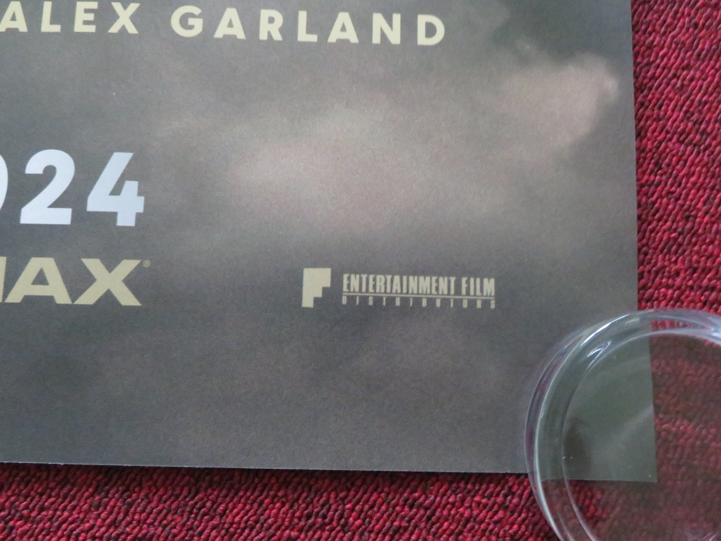 CIVIL WAR UK QUAD ROLLED POSTER NICK OFFERMAN KIRSTEN DUNST 2024 Rendezvous Cinema Movie posters