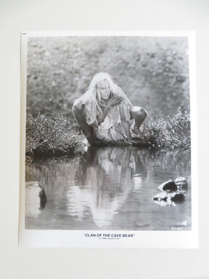 CLAN OF THE CAVE BEAR MOVIE STILL PHOTO LOT OF 8 DARYL HANNAH PAMELA REED 1986 - Rendezvous Cinema