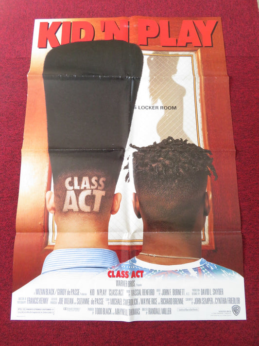 CLASS ACT FOLDED US ONE SHEET POSTER CHRISTOPHER REID CHRISTOPHER MARTIN 1992 Rendezvous Cinema Movie posters