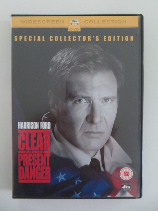 CLEAR AND PRESENT DANGER - SPECIAL COLLECTOR'S EDITION (DVD) FORD 1994 REGION 2 Movie posters