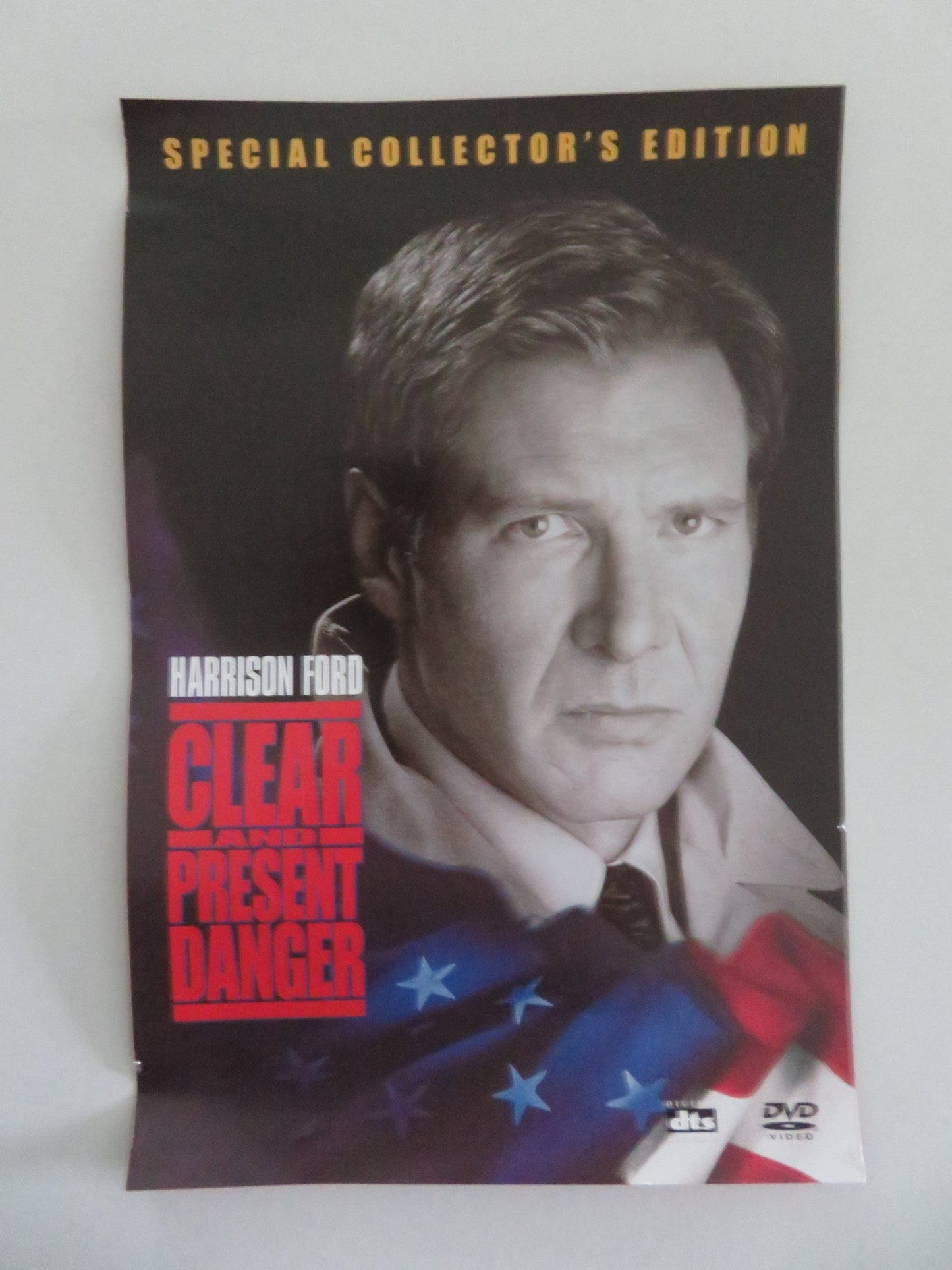 CLEAR AND PRESENT DANGER - SPECIAL COLLECTOR'S EDITION (DVD) FORD 1994 REGION 2 Movie posters