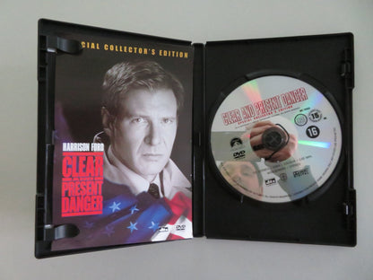 CLEAR AND PRESENT DANGER - SPECIAL COLLECTOR'S EDITION (DVD) FORD 1994 REGION 2 Movie posters