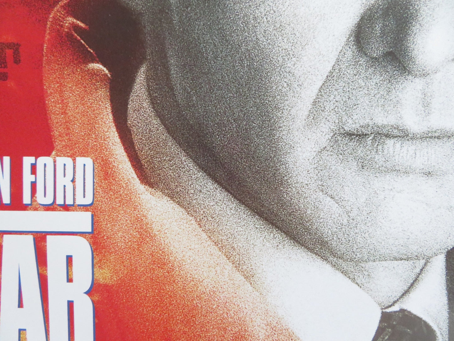 CLEAR AND PRESENT DANGER VHS VIDEO POSTER HARRISON FORD WILLEM DAFOE 1994 Rendezvous Cinema Movie posters