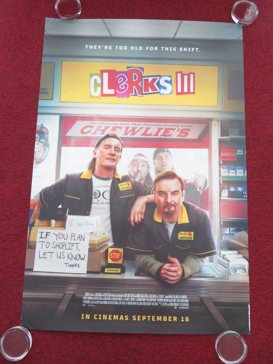 Clerks III US One Sheet Rolled Poster Brian O'Halloran Jeff Anderson 2022 Movie posters