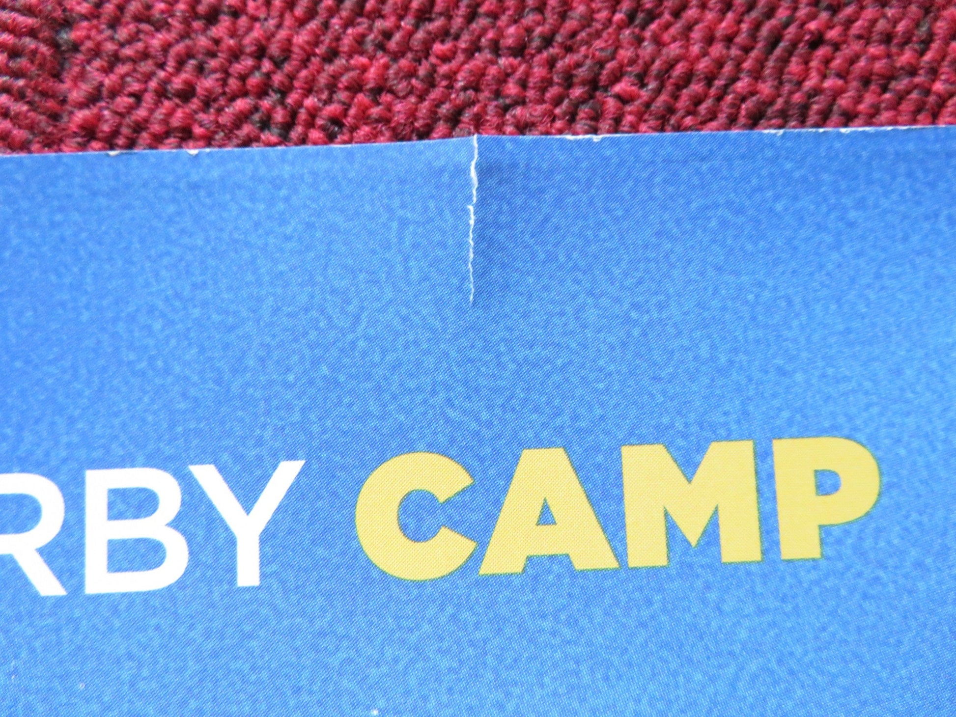 CLIFFORD THE BIG RED DOG - A UK QUAD ROLLED POSTER DARBY CAMP J. WHITEHALL 2021 Rendezvous Cinema Movie posters