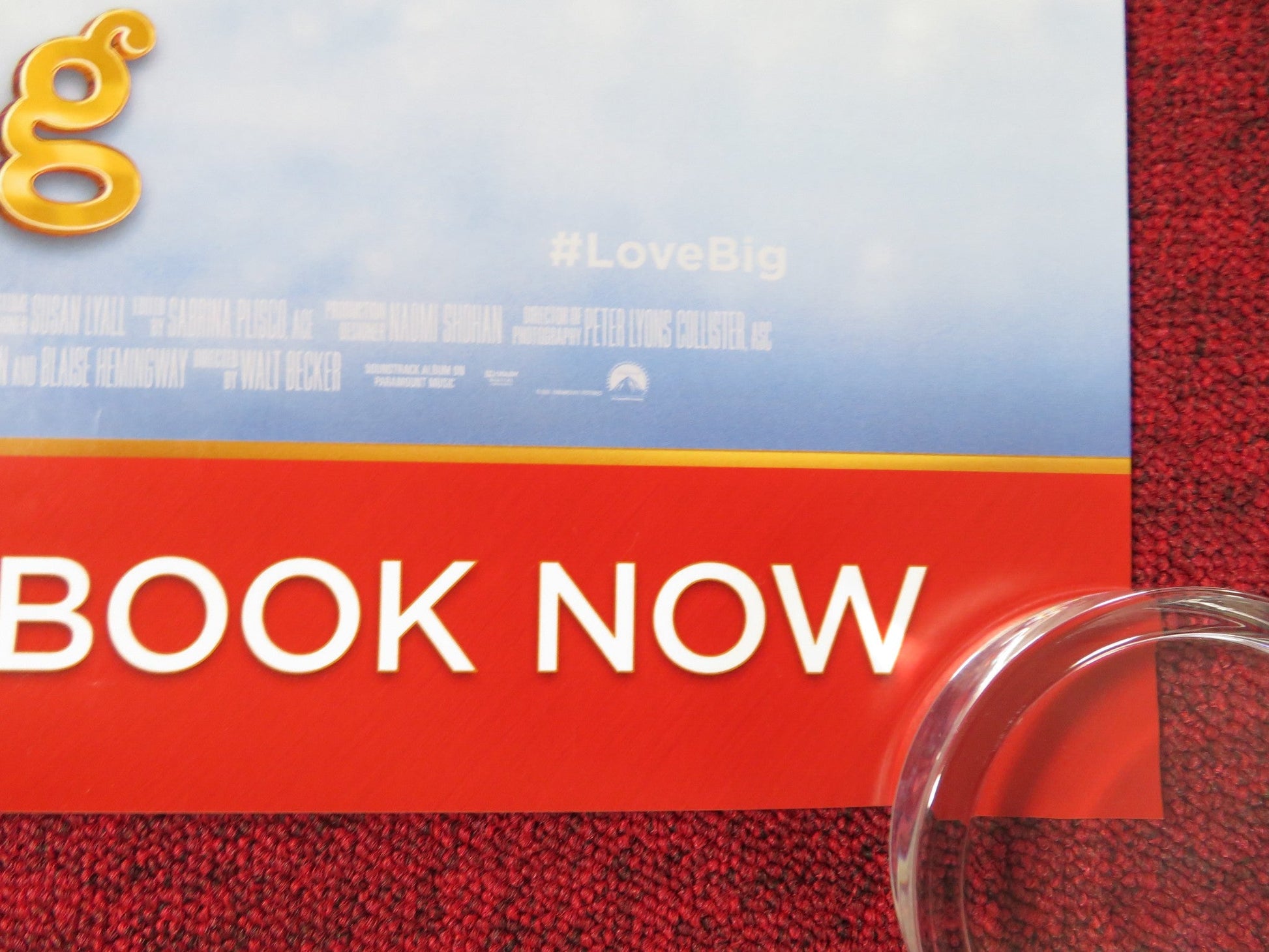 CLIFFORD THE BIG RED DOG US ONE SHEET ROLLED POSTER WHITEHALL DARBY CAMP 2021 Rendezvous Cinema Movie posters