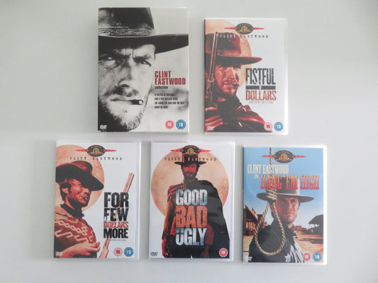 Clint Eastwood Collection (DVD BoxSet) Lee Van Cleef 2007 Region 2 Movie posters