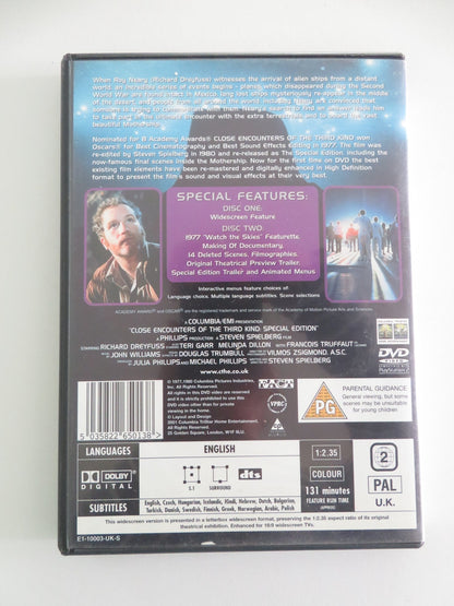 CLOSE ENCOUNTERS OF THE THIRD KIND - COLLECTOR'S EDITION (DVD) 1977 REGION 2 Movie posters