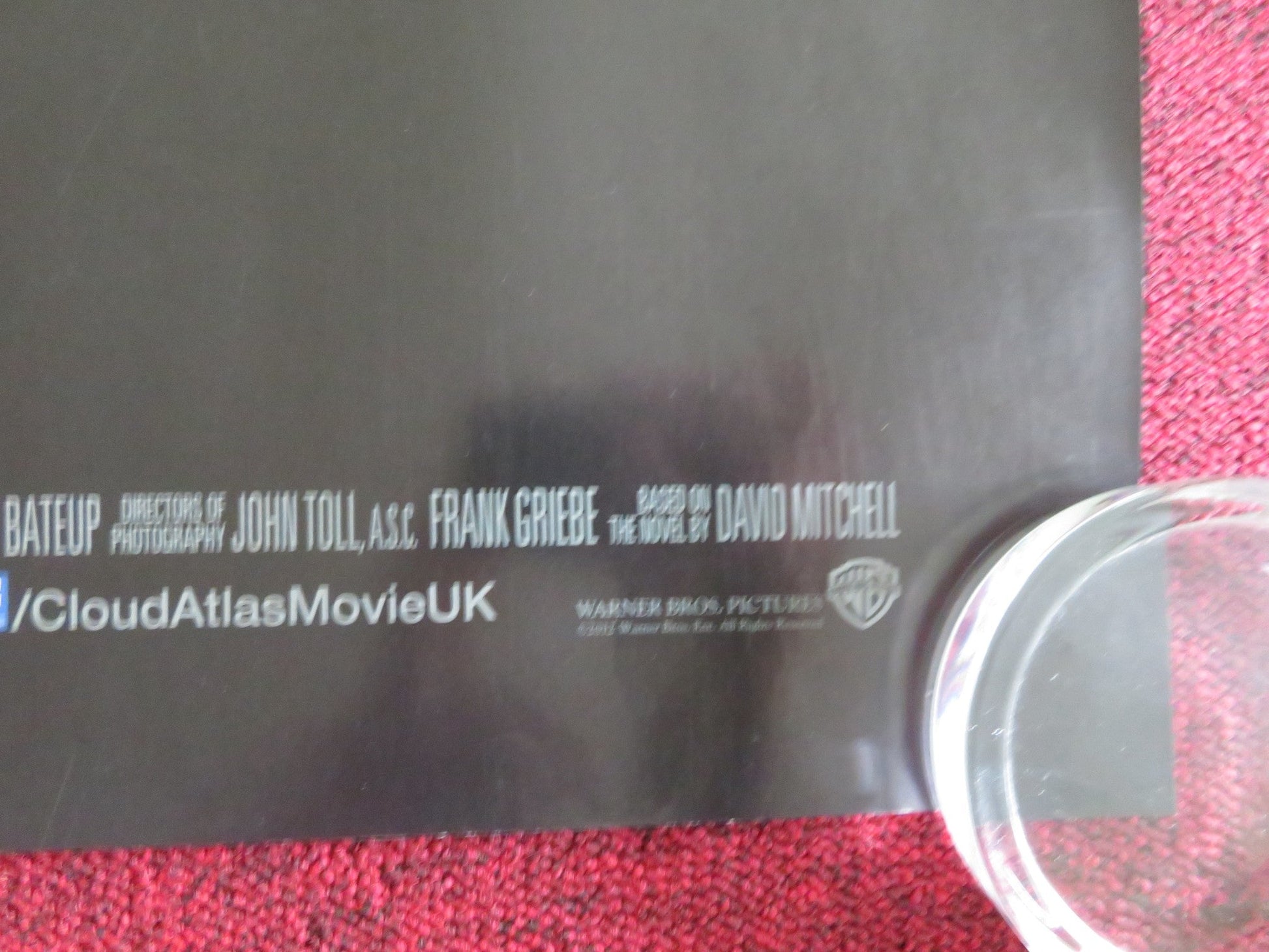CLOUD ATLAS UK QUAD ROLLED POSTER TOM HANKS HALLE BERRY 2012 Movie posters
