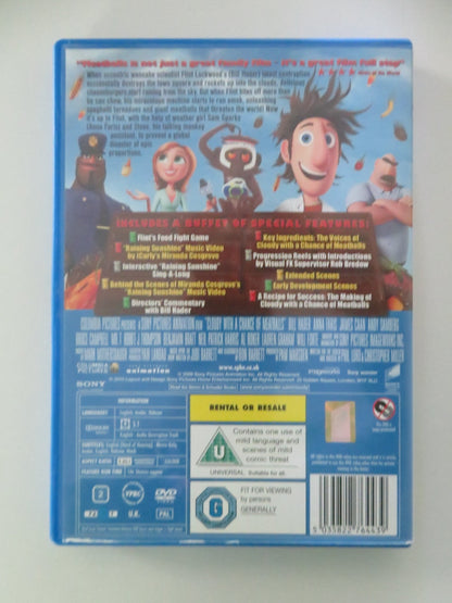 CLOUDY WITH A CHANCE OF MEATBALLS (DVD) JAMES CAAN BILL HADER 2009 REGION 2 Movie posters