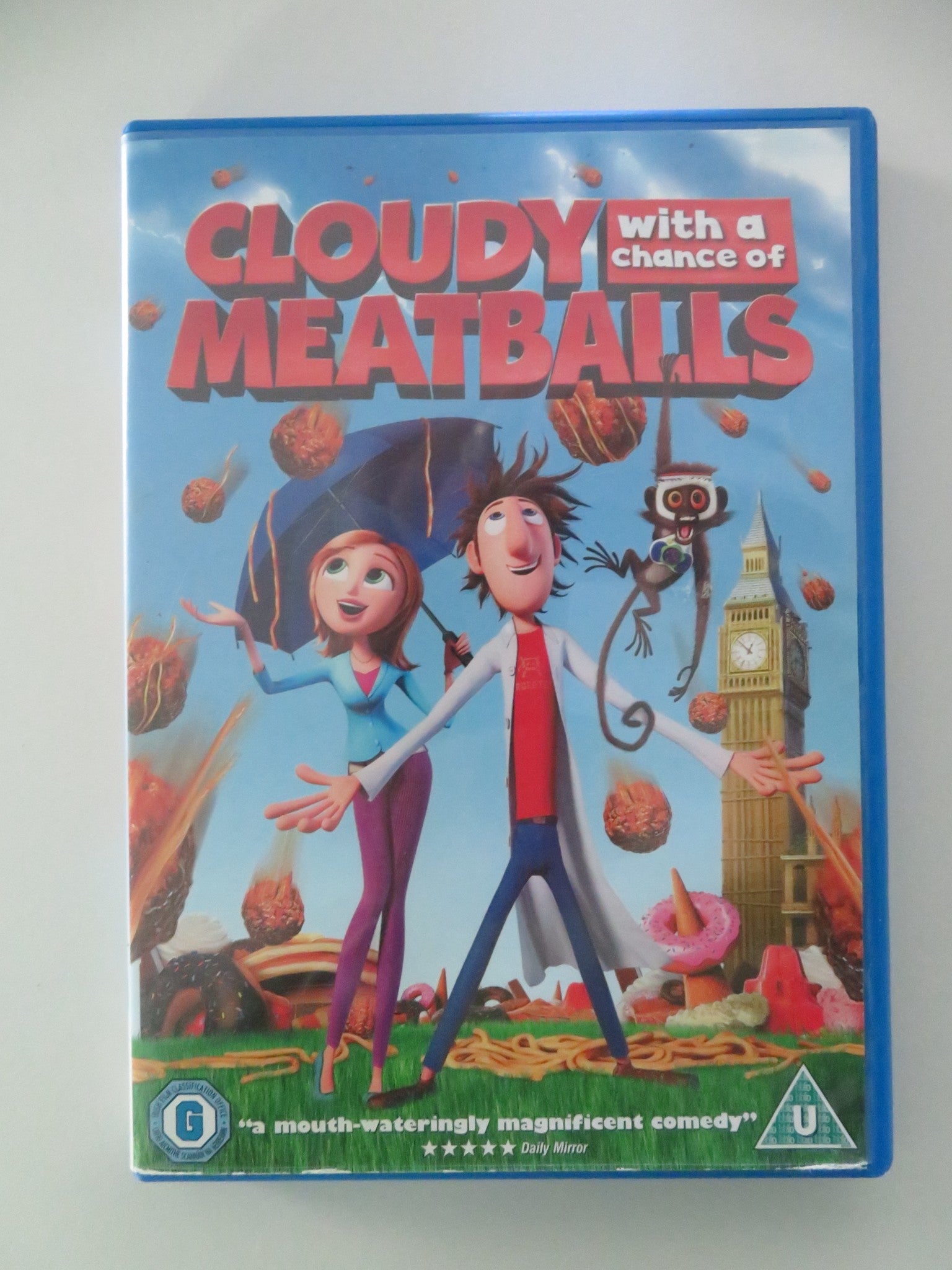 CLOUDY WITH A CHANCE OF MEATBALLS (DVD) JAMES CAAN BILL HADER 2009 REGION 2 Movie posters