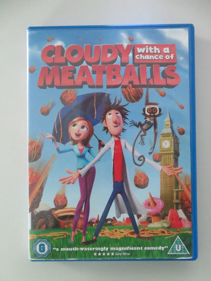 CLOUDY WITH A CHANCE OF MEATBALLS (DVD) JAMES CAAN BILL HADER 2009 REGION 2 Movie posters