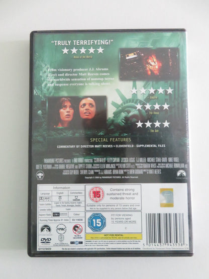Cloverfield (DVD) Lizzy Caplan Jessica Lucas 2008 Region 2 Movie posters