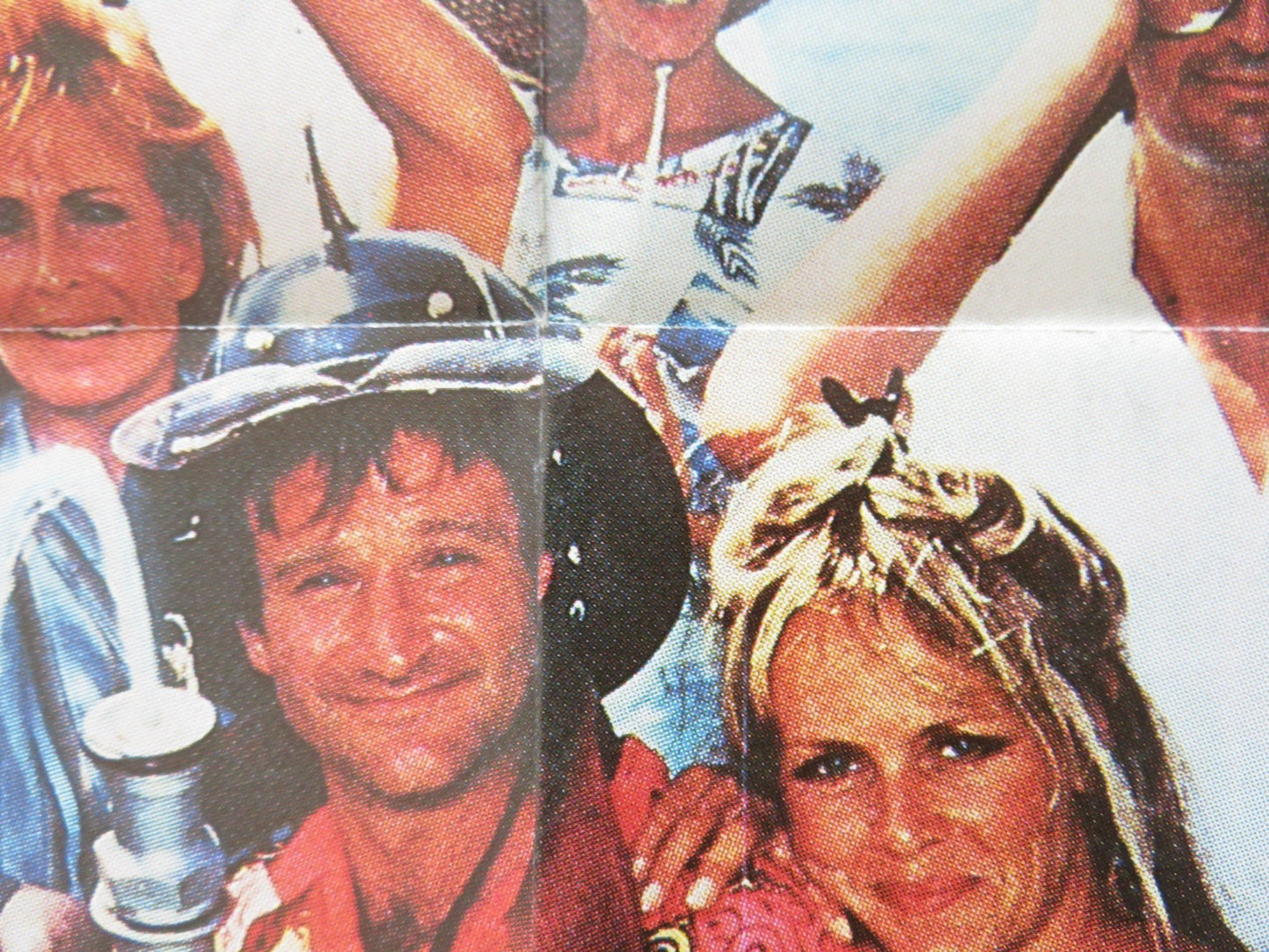 CLUB PARADISE GERMAN A1 POSTER FOLDED ROBIN WILLIAMS PETER O'TOOLE 1987 Rendezvous Cinema Movie posters