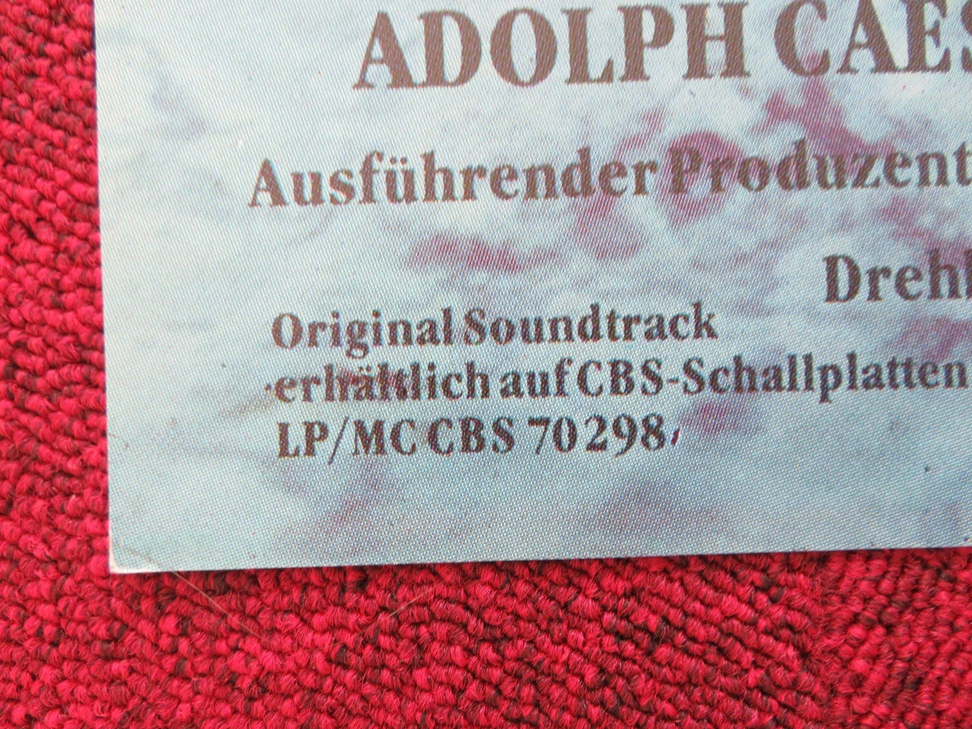 CLUB PARADISE GERMAN A1 POSTER FOLDED ROBIN WILLIAMS PETER O'TOOLE 1987 Rendezvous Cinema Movie posters