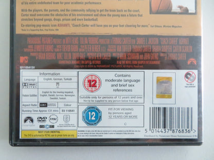 COACH CARTER (DVD) SAMUEL L. JACKSON ROB BROWN 2005 REGION 2 Movie posters