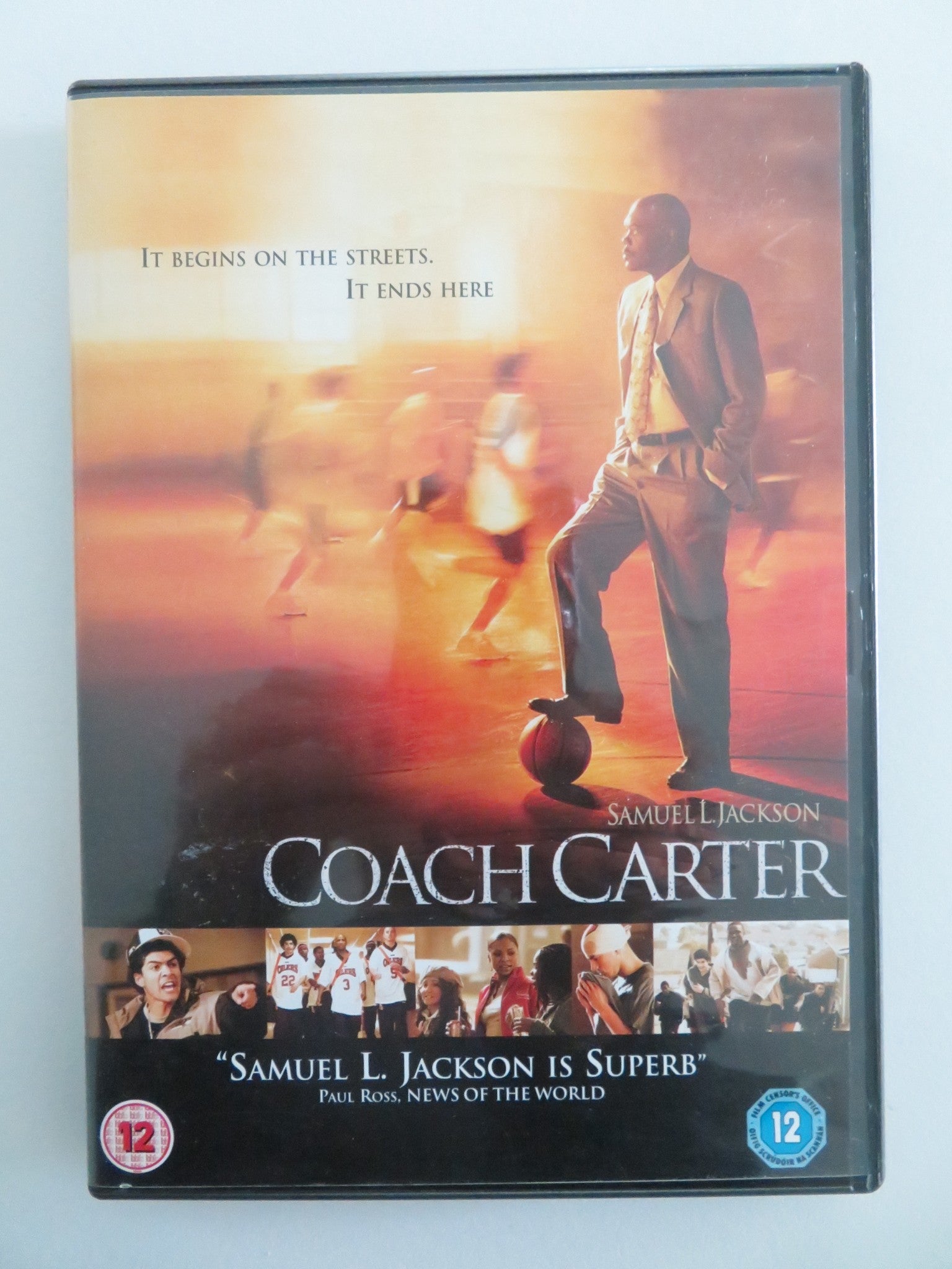 COACH CARTER (DVD) SAMUEL L. JACKSON ROB BROWN 2005 REGION 2 Movie posters