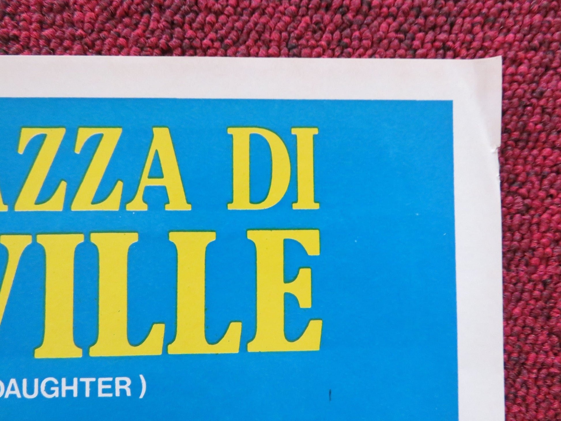 COAL MINER'S DAUGHTER - A ITALIAN FOTOBUSTA POSTER SISSY SPACEK LEE JONES 1980 Rendezvous Cinema Movie posters