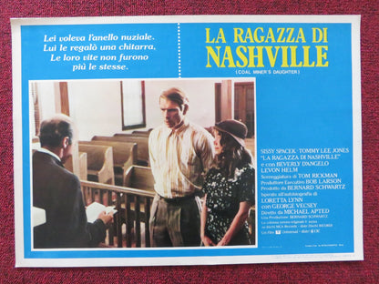 COAL MINER'S DAUGHTER - B ITALIAN FOTOBUSTA POSTER SISSY SPACEK LEE JONES 1980 Rendezvous Cinema Movie posters