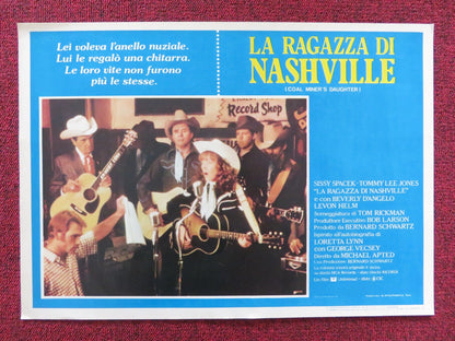 COAL MINER'S DAUGHTER - D ITALIAN FOTOBUSTA POSTER SISSY SPACEK LEE JONES 1980 Rendezvous Cinema Movie posters