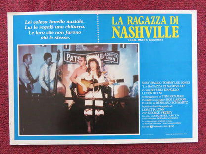 COAL MINER'S DAUGHTER - H ITALIAN FOTOBUSTA POSTER SISSY SPACEK LEE JONES 1980 Rendezvous Cinema Movie posters
