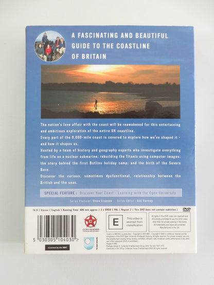 Coast (DVD BoxSet) Nicholas Crane Neil Oliver 2005 Region 2 Movie posters