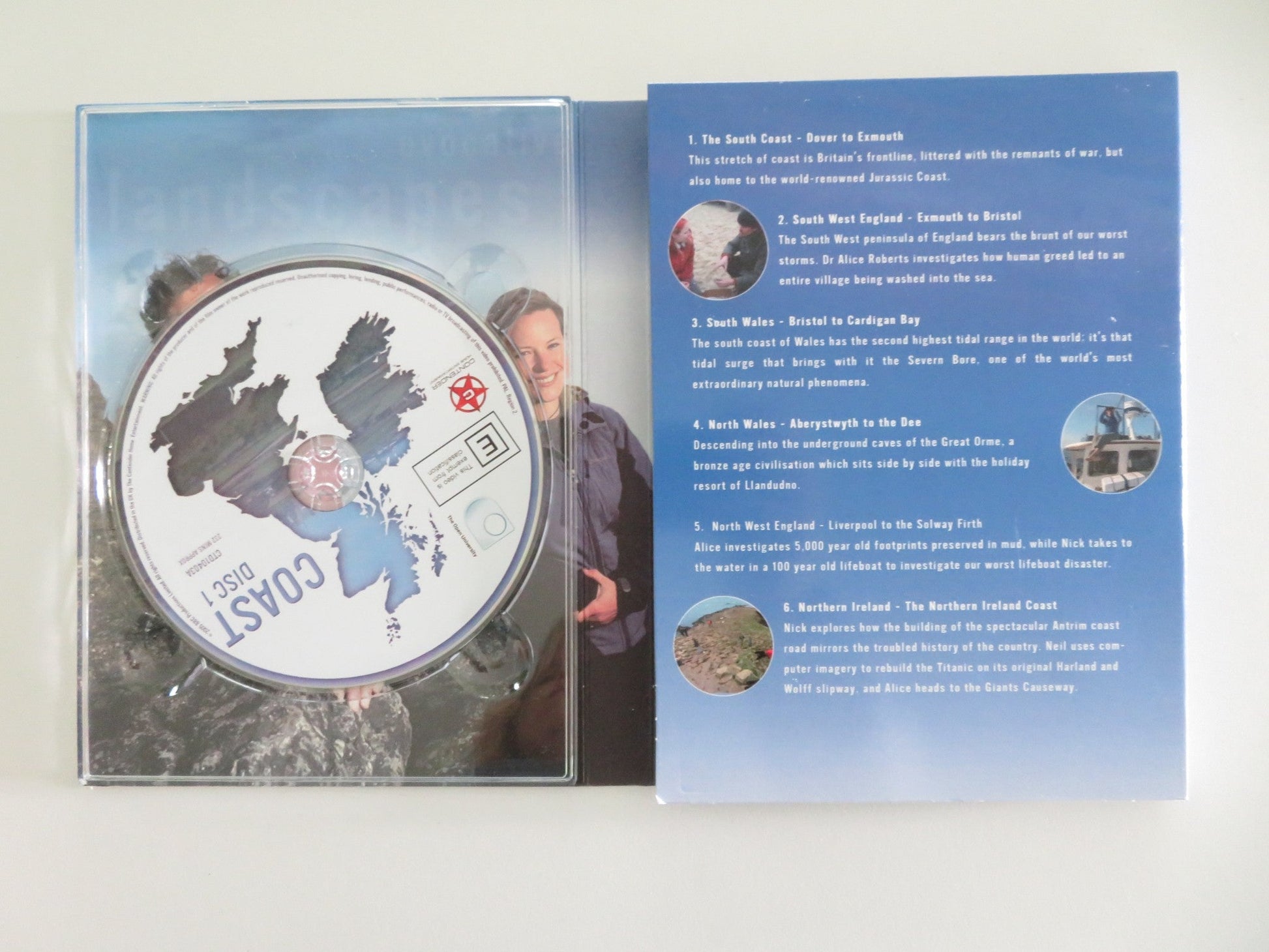 Coast (DVD BoxSet) Nicholas Crane Neil Oliver 2005 Region 2 Movie posters