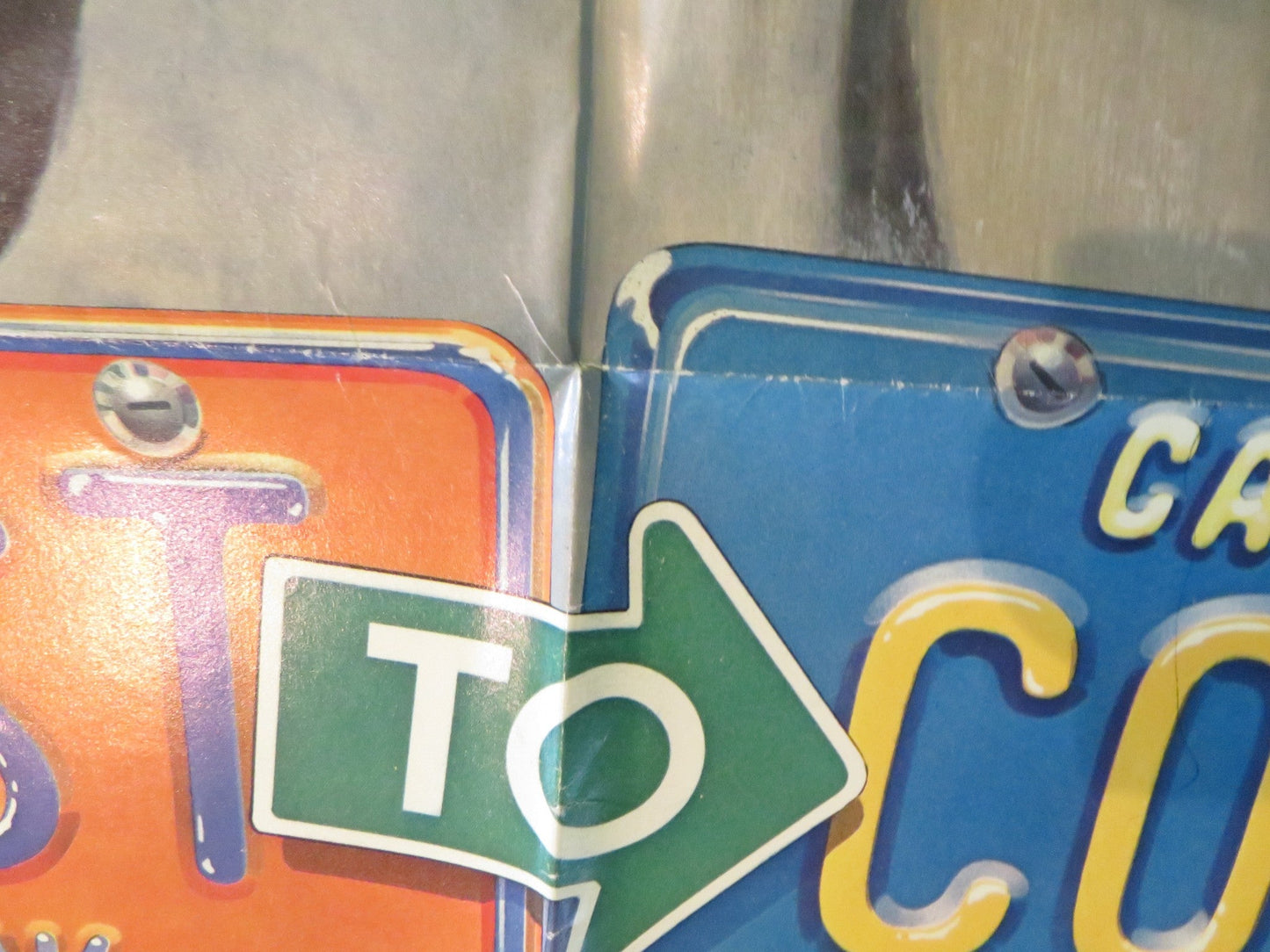 COAST TO COAST FOLDED US ONE SHEET POSTER DYAN CANNON ROBERT BLAKE 1980 Rendezvous Cinema Movie posters