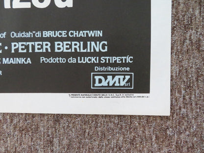 COBRA VERDE ITALIAN 2 FOGLIO POSTER KLAUS KINSKI KING AMPAW 1988 Rendezvous Cinema Movie posters