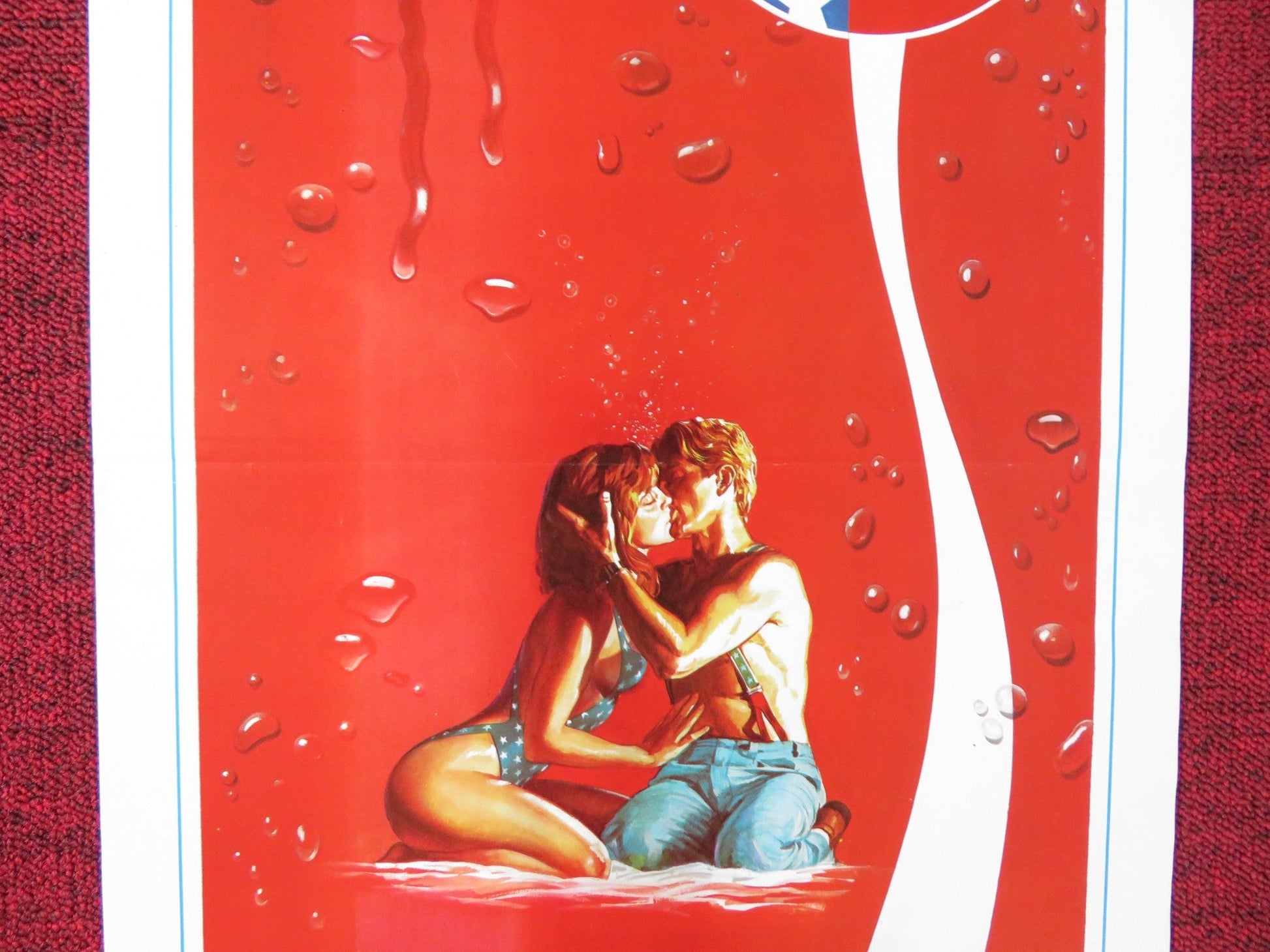 COCA - COLA KID ITALIAN LOCANDINA POSTER ERIC ROBERTS GRETA SCACCHI 1985 Rendezvous Cinema Movie posters