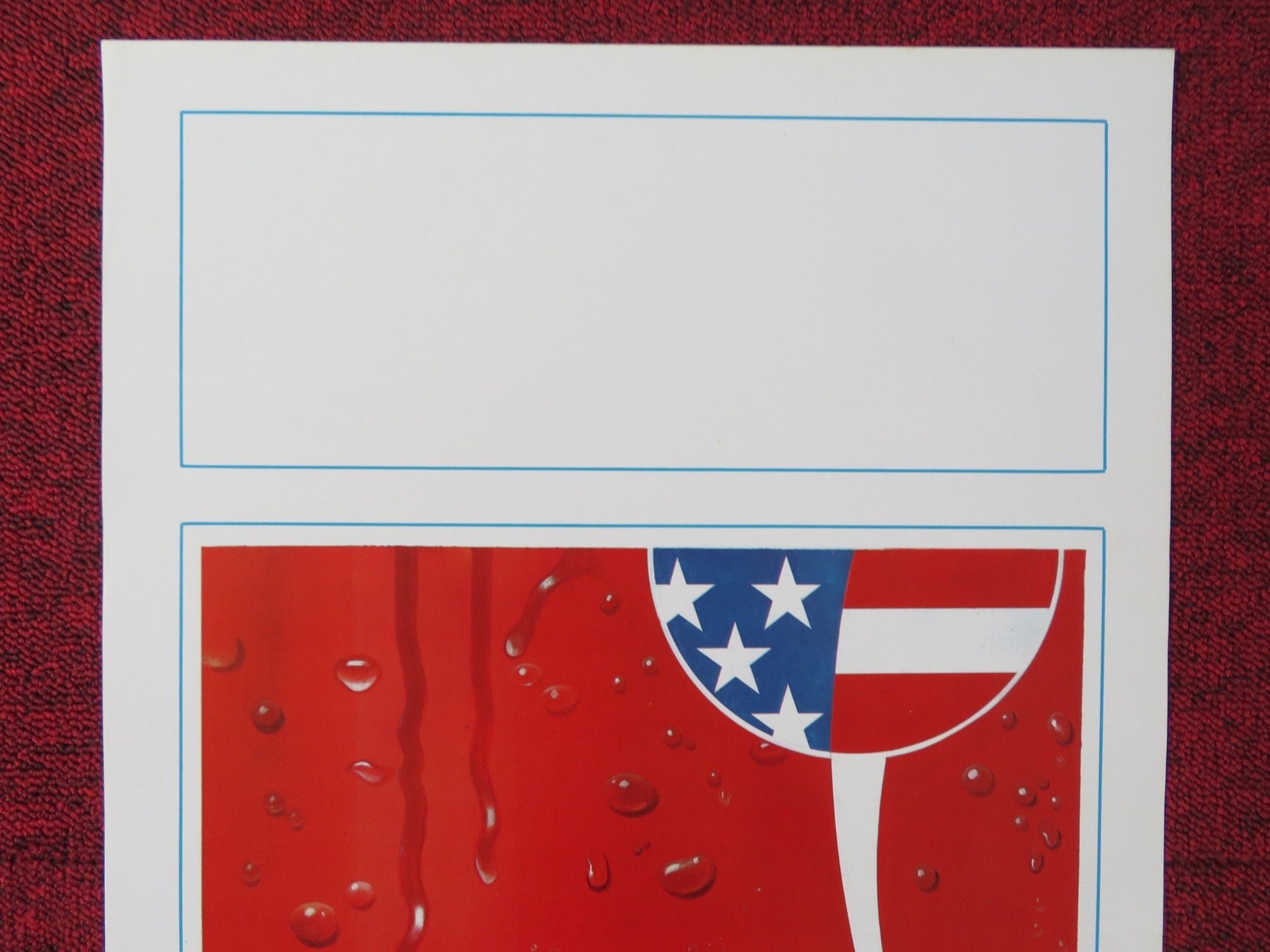 COCA - COLA KID ITALIAN LOCANDINA POSTER ERIC ROBERTS GRETA SCACCHI 1985 Rendezvous Cinema Movie posters